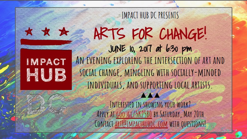 Impact Hub DC Seeks Socially-Driven Artists